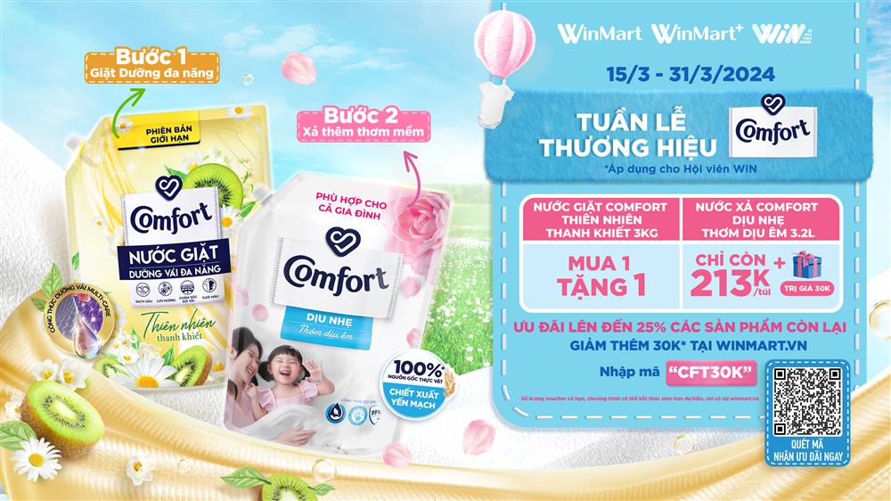 WinCommerce tung các siêu ưu đãi trong sự kiện “Tuần lễ Thương hiệu”